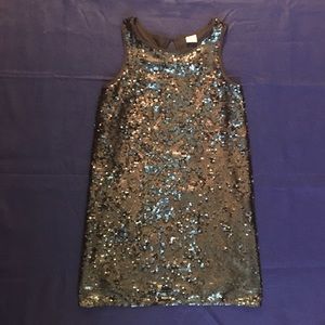 Girls shimmery dress